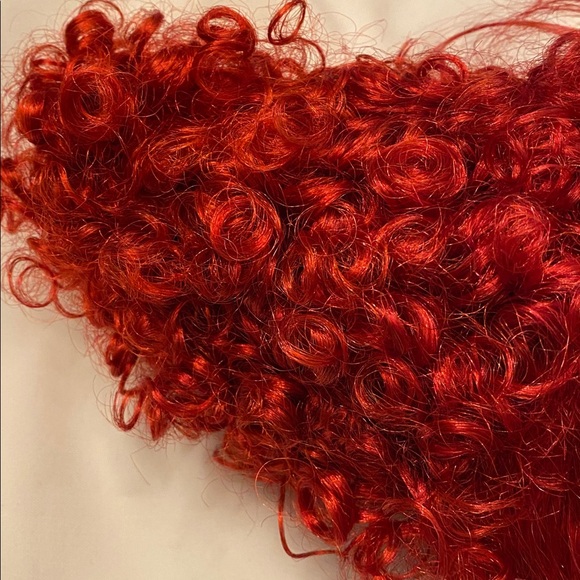 California Costumes Creepy Clown Red Wig Unisex - Picture 6 of 10